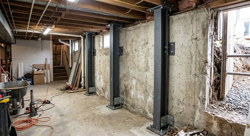 Basement Stabilization in Andover, MA