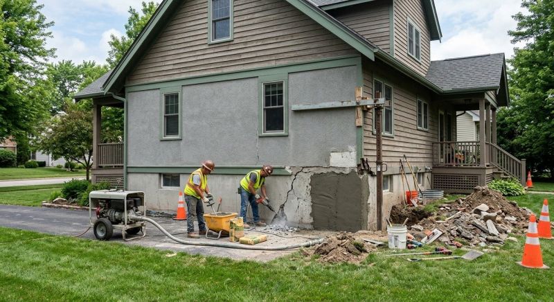 Building Foundation Repair in Dunstable, MA