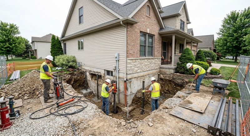 Building Foundation Repair in Andover, MA