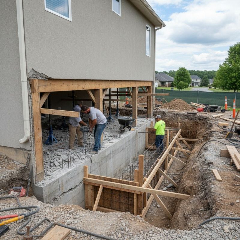 Building Foundation Repair in Lincoln, MA