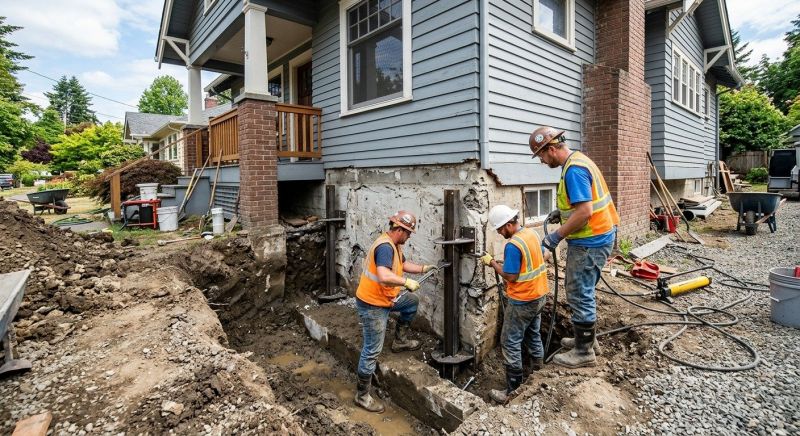 Building Foundation Repair in Waltham, MA