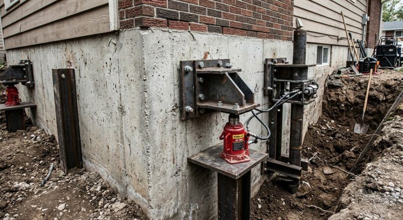 Concrete Foundation Leveling in Charlestown, MA