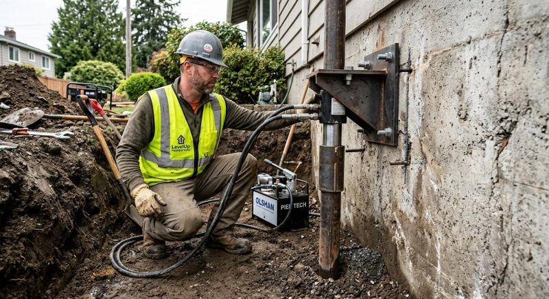 Concrete Foundation Leveling in Hudson, NH