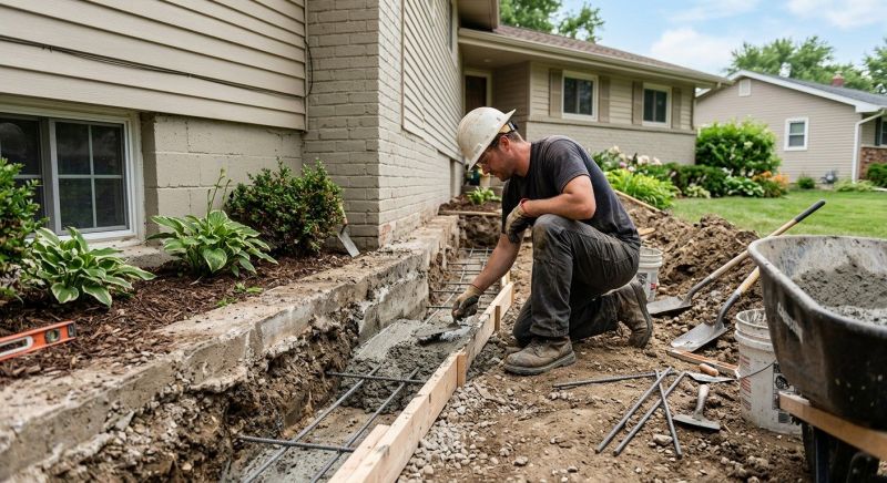 Concrete Foundation Repair in Beverly, MA