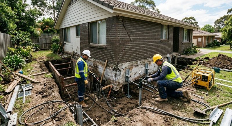 Concrete Foundation Repair in Nashua, NH