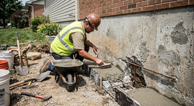 Concrete Foundation Repair in Pelham, NH