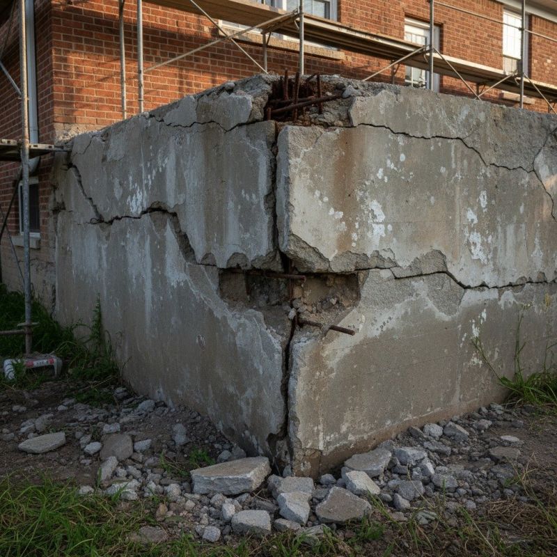 Cracked Foundation Repair in Sudbury, MA