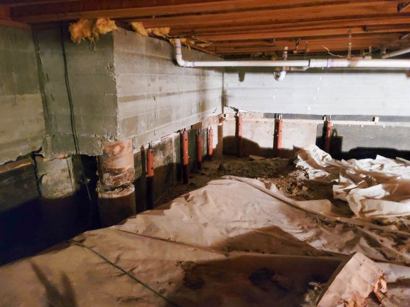 Crawl Space Leveling in Andover, MA