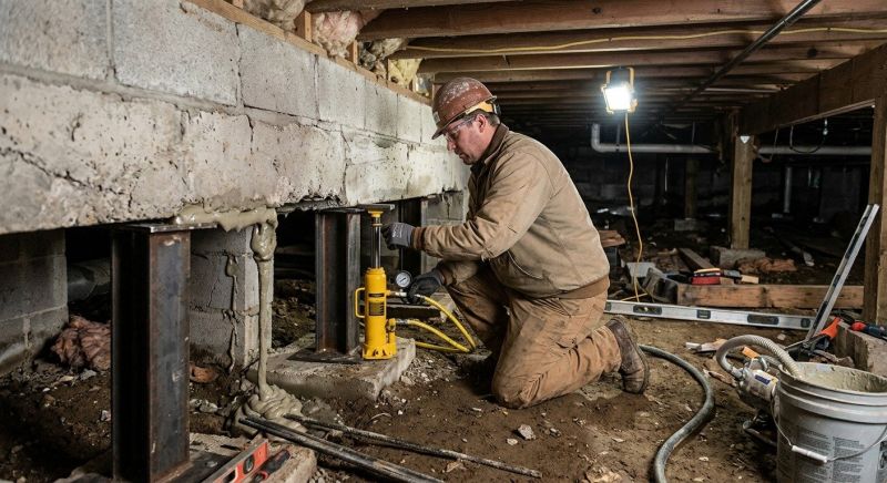 Crawlspace Foundation Repair in Ayer, MA