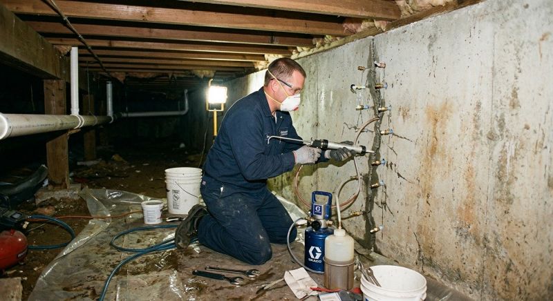 Crawlspace Foundation Repair in Lawrence, MA