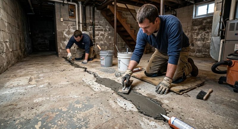 Crawlspace Structural Repair in Andover, MA