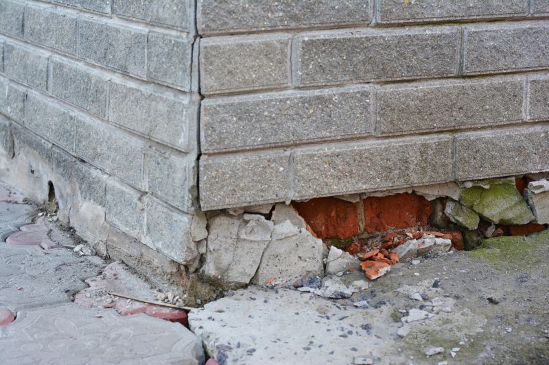 Foundation Damage Repair in Derry, NH