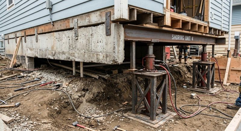 Foundation Jacking in Brookline, MA
