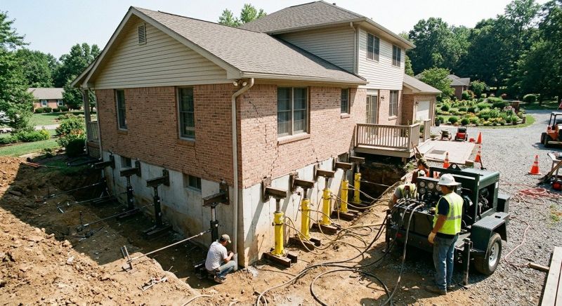 Foundation Jacking in Gloucester, MA