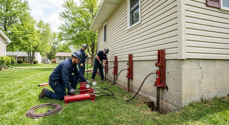 Foundation Jacking in Lincoln, MA