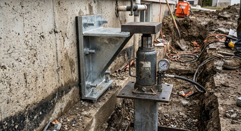 Foundation Jacking in Winchester, MA