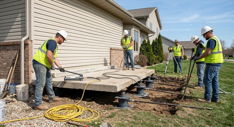 Foundation Lifting in Melrose, MA