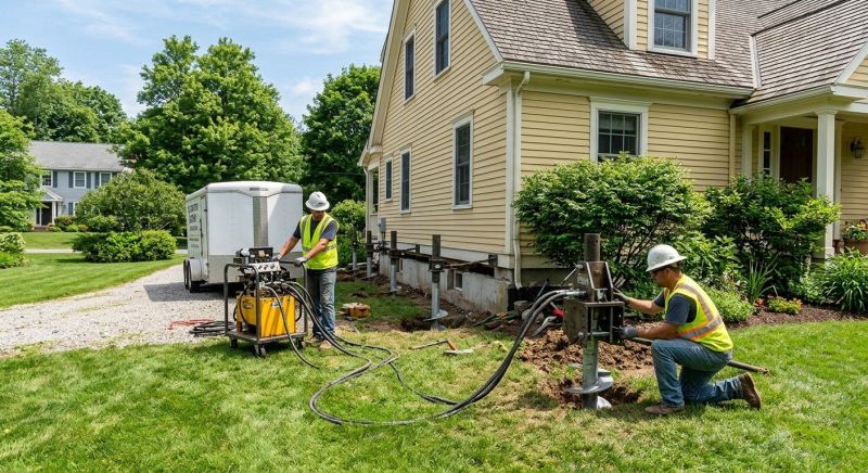Foundation Lifting in Salem, NH