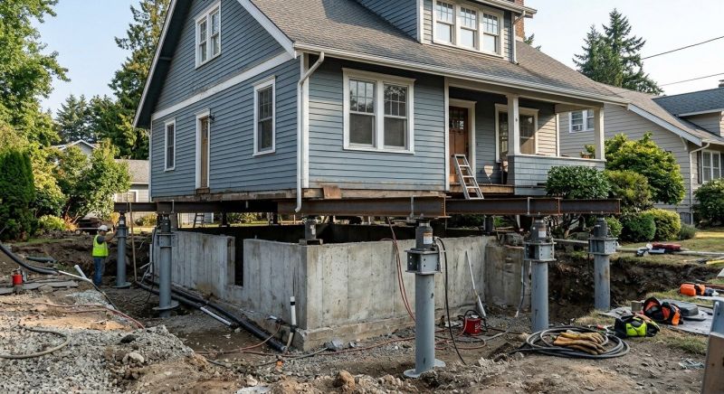 Foundation Raising in Andover, MA