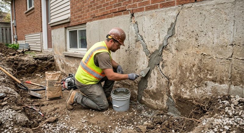 Foundation Repair in Chestnut Hill, MA