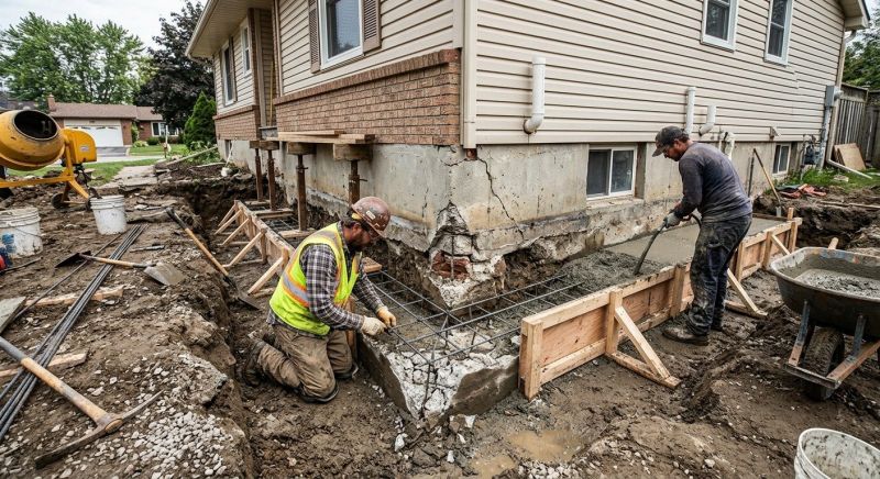Foundation Repair in Danvers, MA