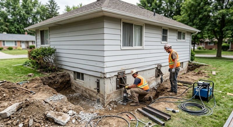 Foundation Repair in Lowell, MA