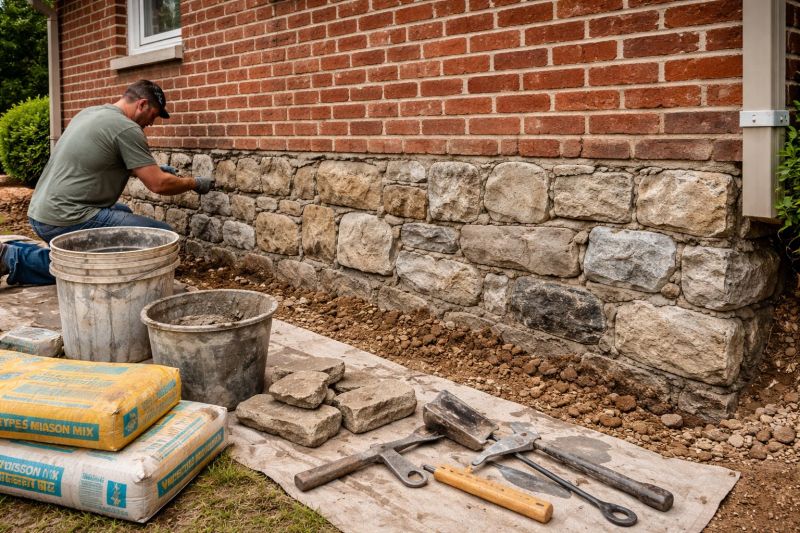 Foundation Restoration in Andover, MA