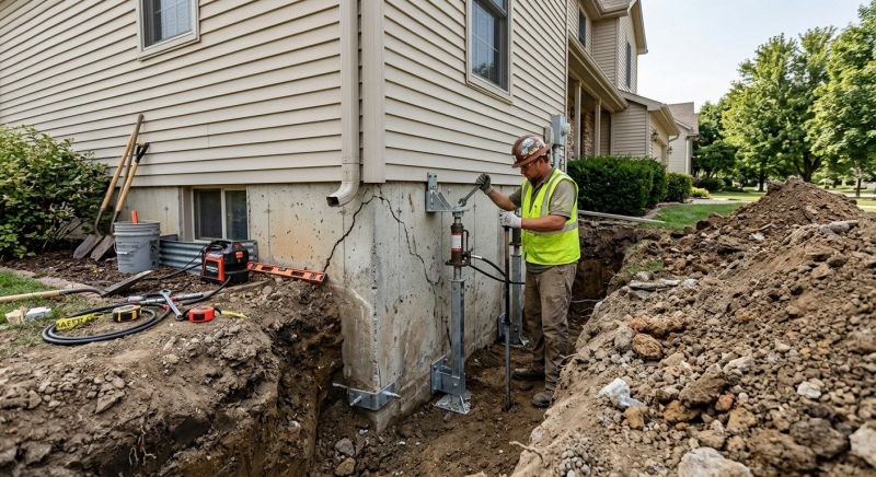 Foundation Stabilizing in Ayer, MA