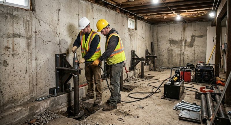 Foundation Stabilizing in Gloucester, MA
