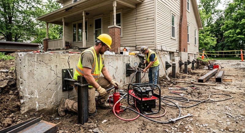 Foundation Stabilizing in Litchfield, NH