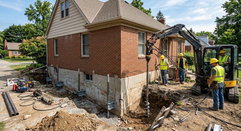 Foundation Stabilizing in Londonderry, NH