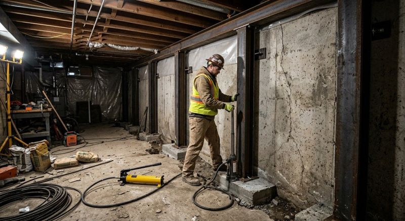 Foundation Stabilizing in Middleton, MA