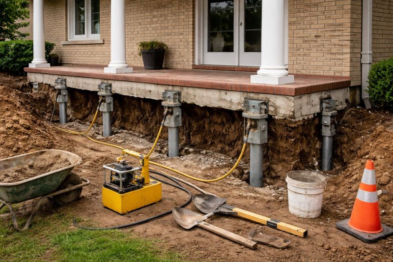 Foundation Stabilizing in Newburyport, MA