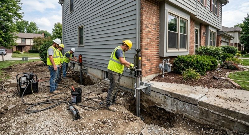 Foundation Stabilizing in Seabrook, NH