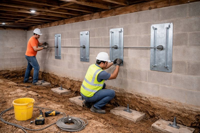 Foundation Stabilizing in Wakefield, MA