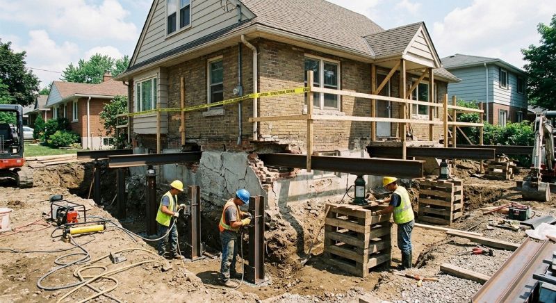 Foundation Structural Repair in Brookline, MA