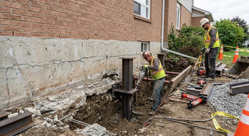 Foundation Structural Repair in Nashua, NH