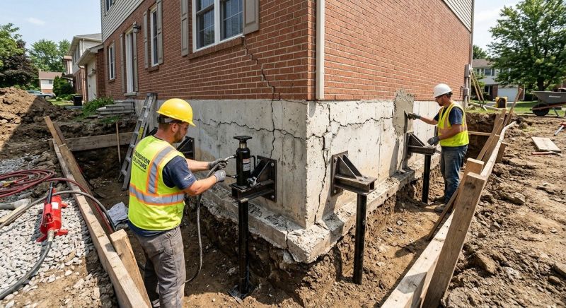 Foundation Structural Repair in Salisbury, MA