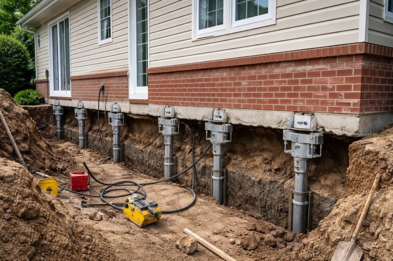 Foundation Underpinning in Andover, MA