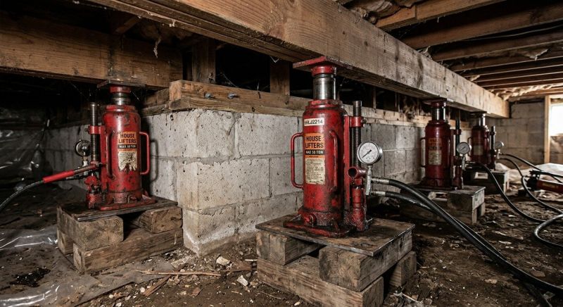 House Settling Repair in Andover, MA