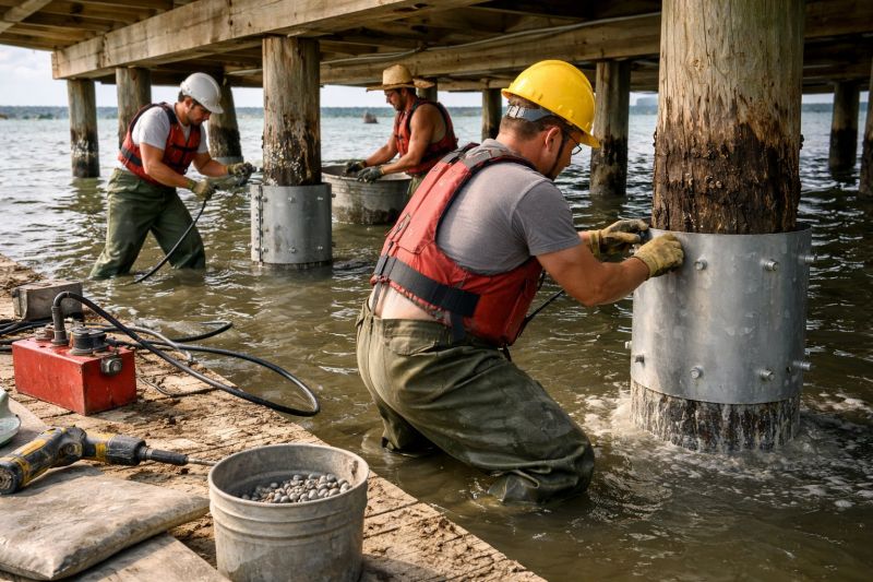 Piling Repair in Seabrook, NH