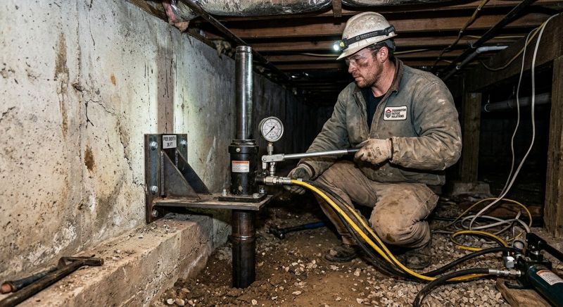 Settling Foundation Service in Danville, NH