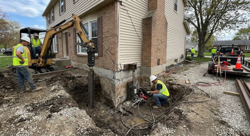 Sinking Foundation Repair in Lynn, MA
