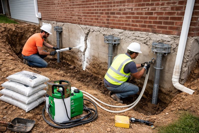 Structural Foundation Repair in Middleton, MA